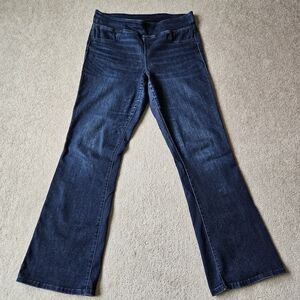 American Eagle Outfitters Dark Indigo Flare Jeans